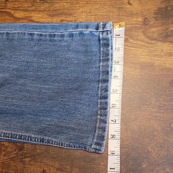 Maurices Jeans Women 6 S Mia Straight Leg Low Rise Medium Light Wash Stretch - Picture 11 of 12